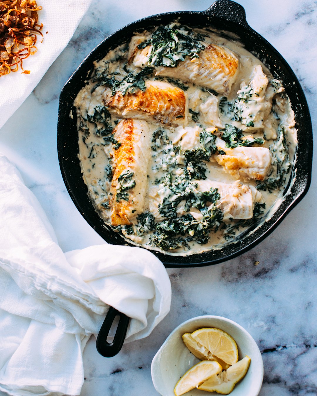 portfolio-03 Creamy Fish Dinner